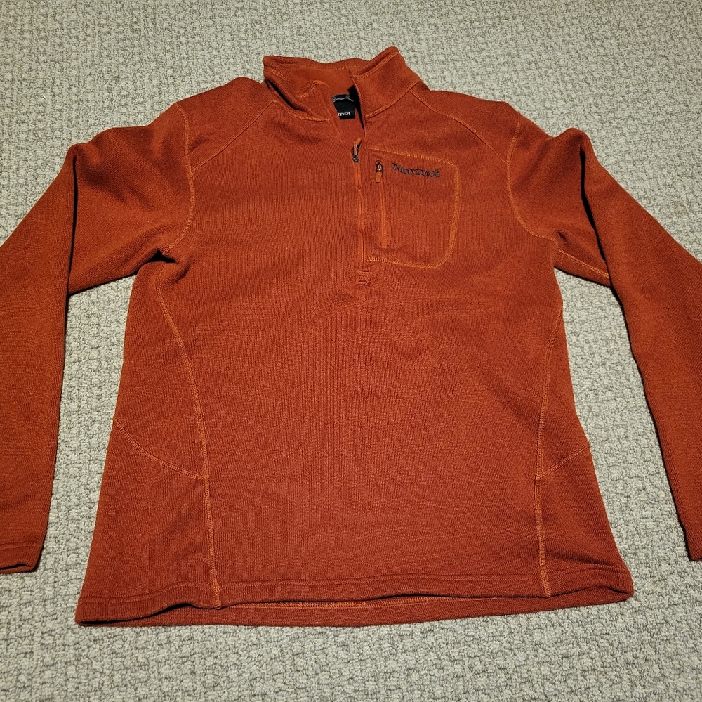Marmot Burnt Orange Pullover